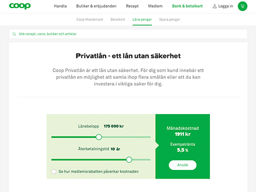Coop MedMera Bank omdöme - Privatlån - Läs recension  Mystep.se