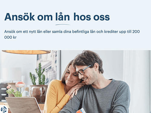 Facit Bank webbsida