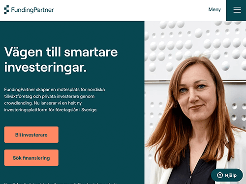 FundingPartner webbsida
