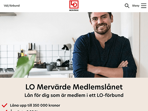 LO Mervärde Medlemslånet