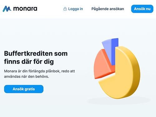 Monara webbsida